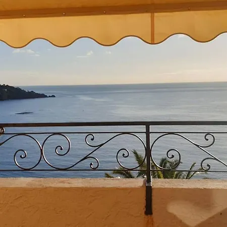 Superbe Vue Mer A 500m Des Plages De La Cote D'azur דירה *